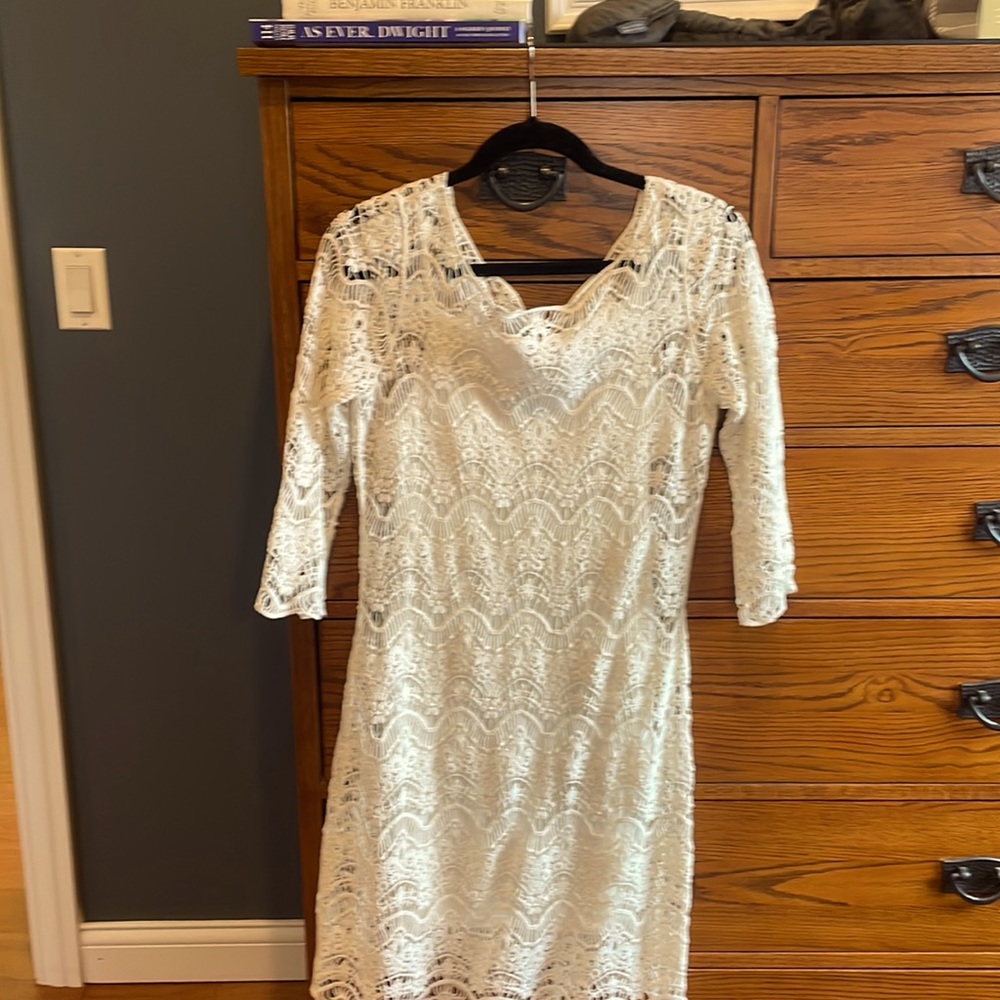 Ralph Lauren crocheted sheath dress